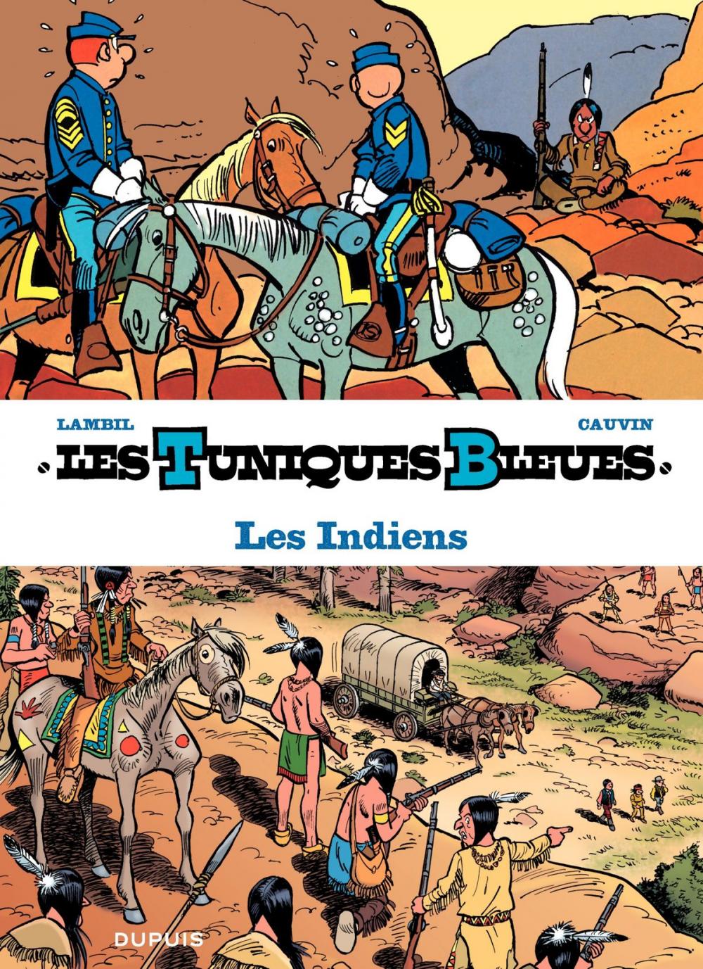 Big bigCover of Les Tuniques Bleues présentent - Tome 4 - Les Indiens