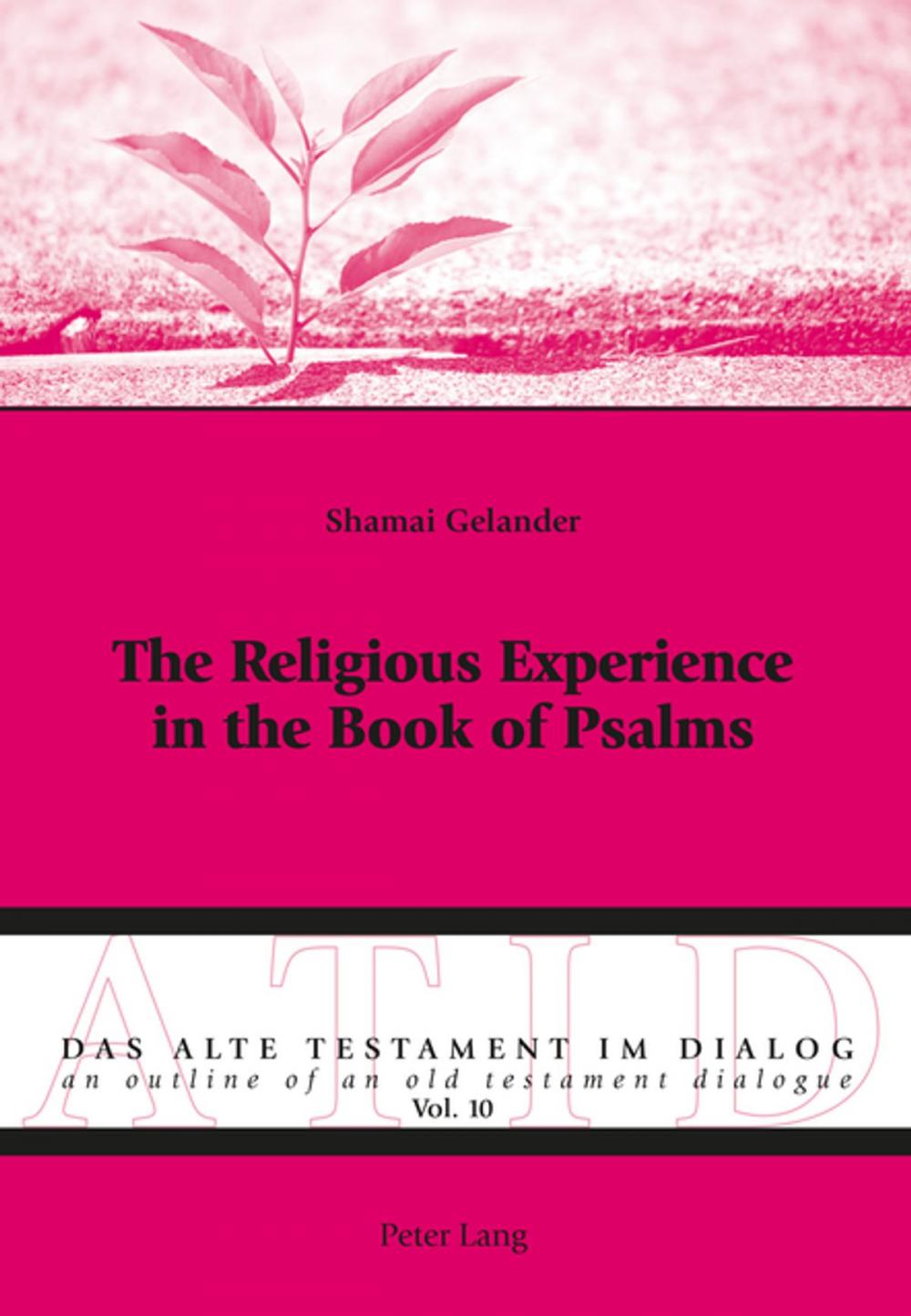 Big bigCover of The Religious Experience in the Book of Psalms