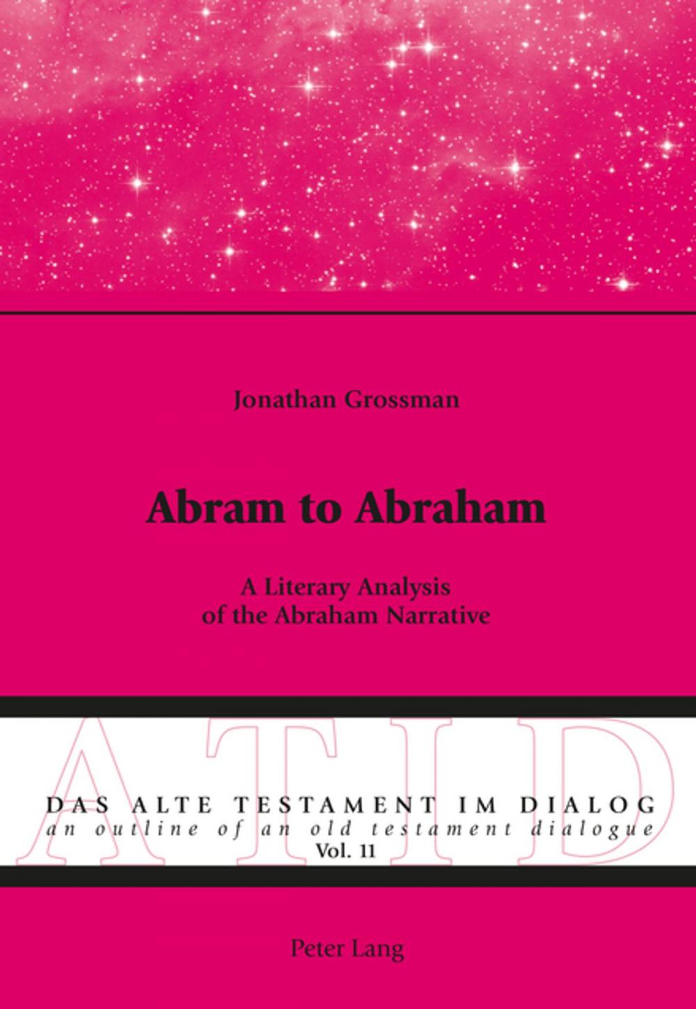 Big bigCover of Abram to Abraham