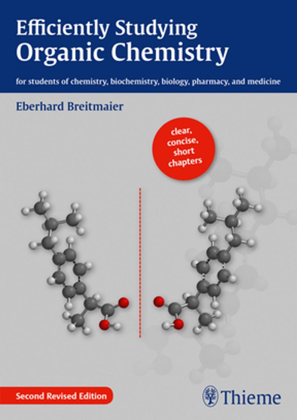 Big bigCover of Efficiently Studying Organic Chemistry