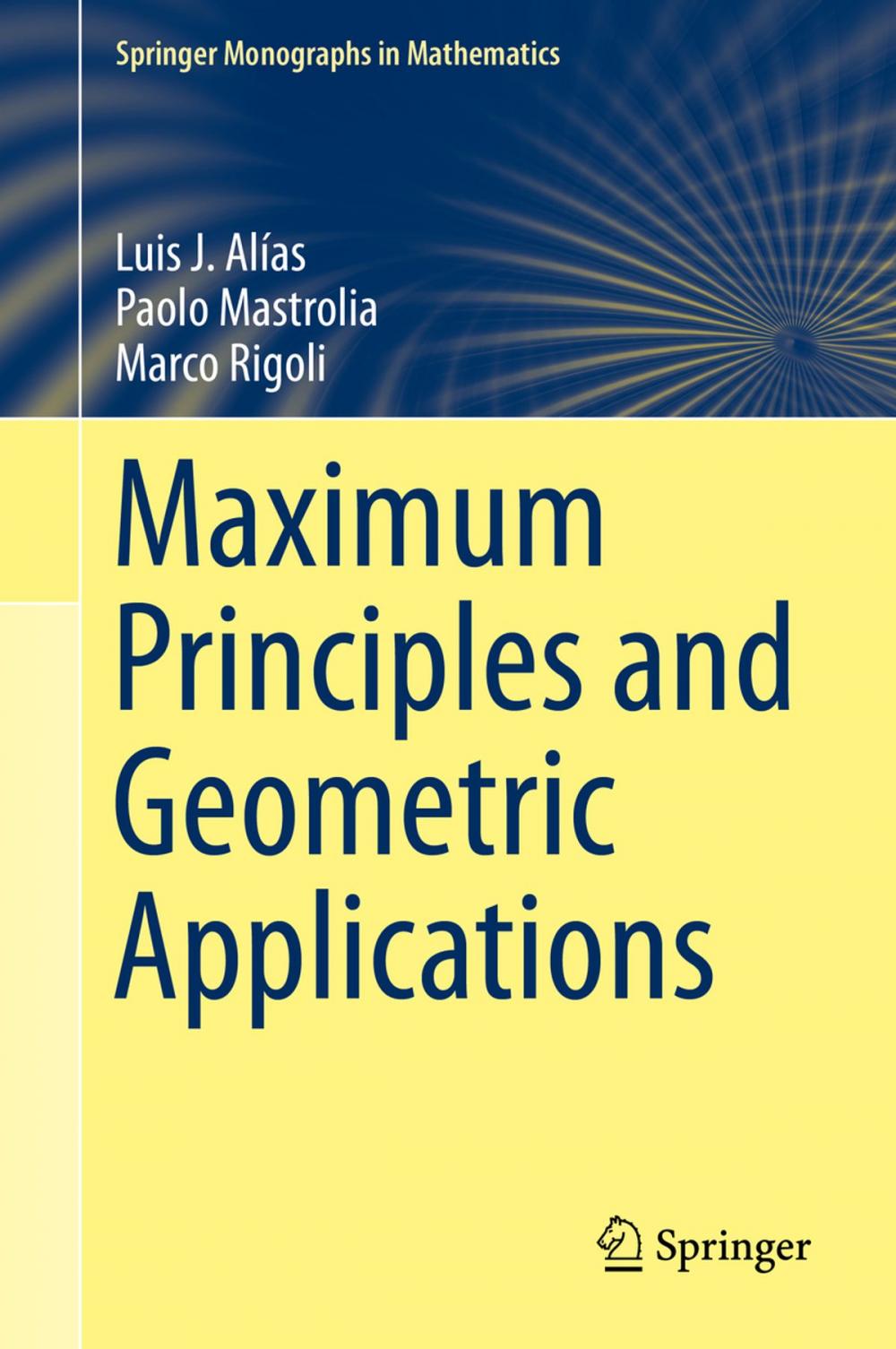 Big bigCover of Maximum Principles and Geometric Applications