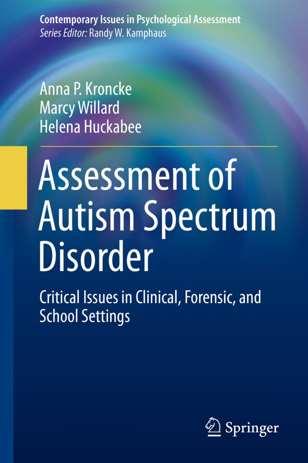 Big bigCover of Assessment of Autism Spectrum Disorder