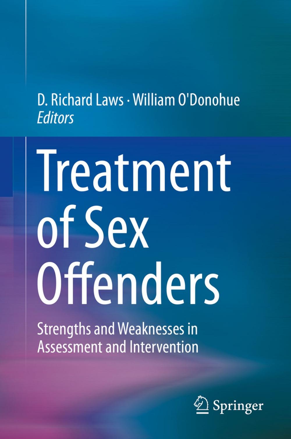 Big bigCover of Treatment of Sex Offenders