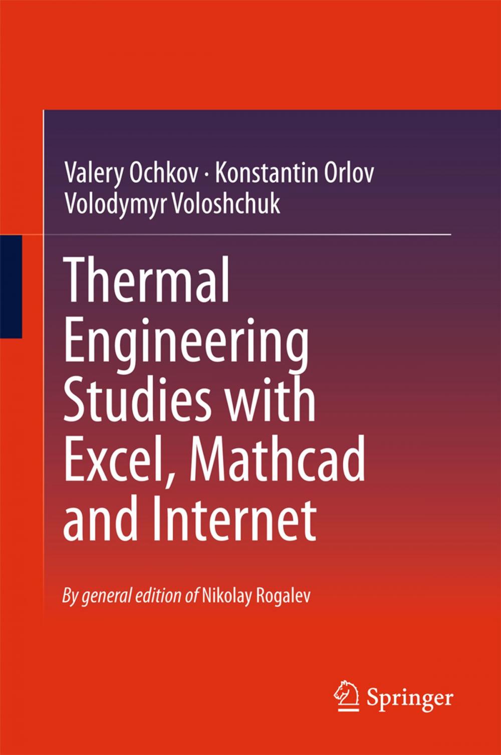 Big bigCover of Thermal Engineering Studies with Excel, Mathcad and Internet