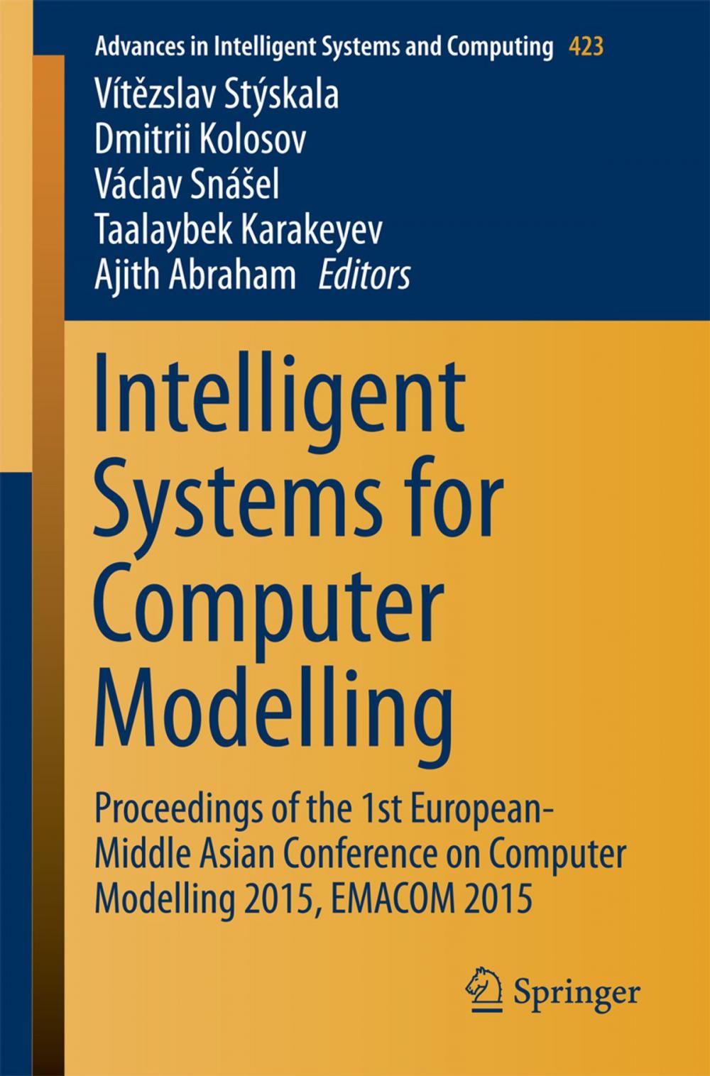 Big bigCover of Intelligent Systems for Computer Modelling