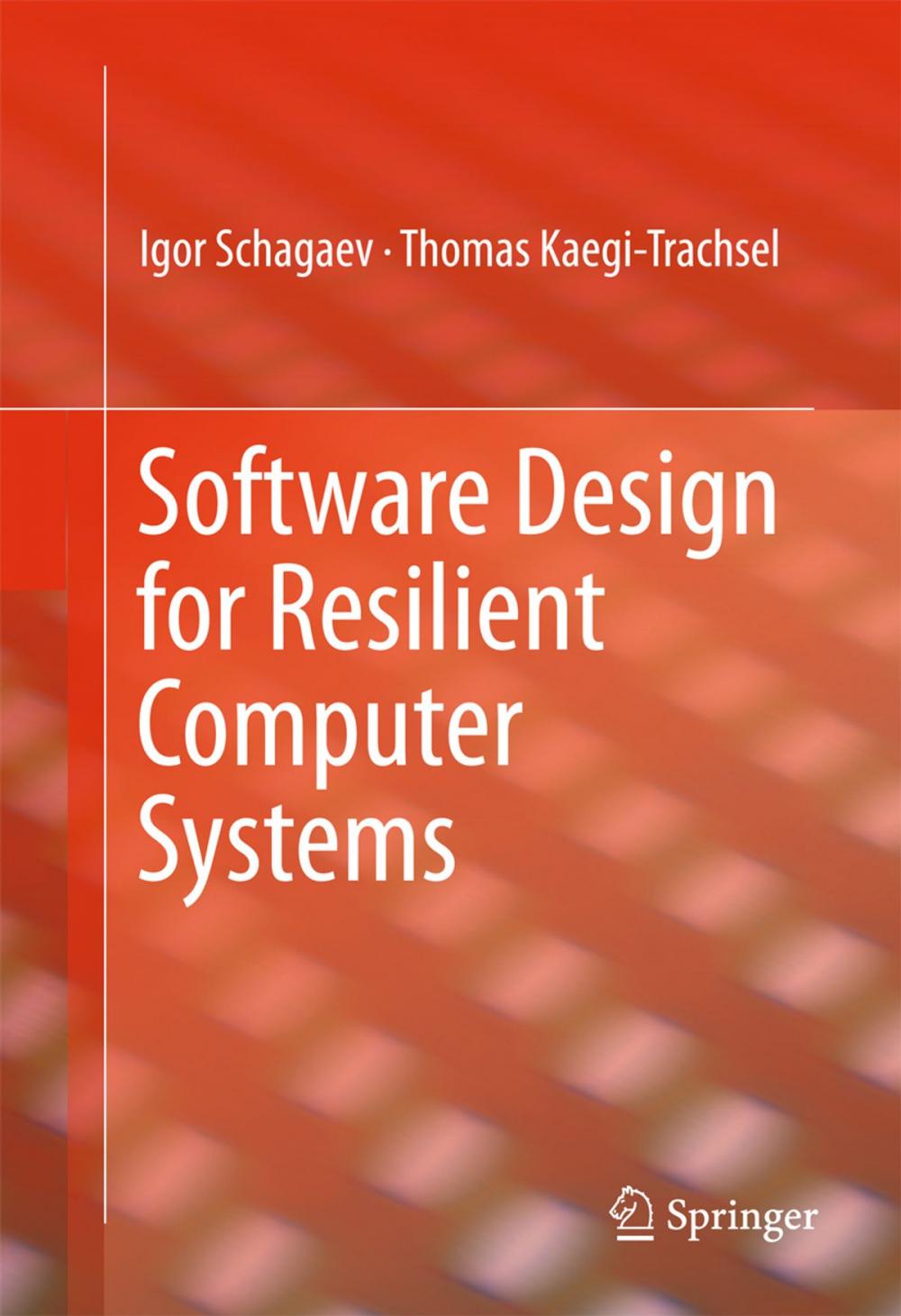 Big bigCover of Software Design for Resilient Computer Systems