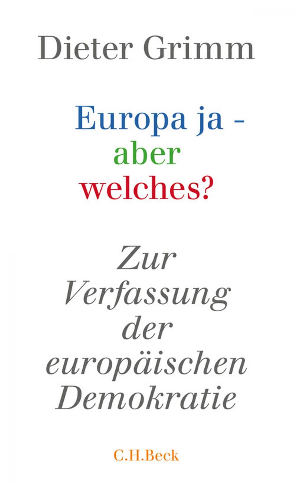 Big bigCover of Europa ja - aber welches?