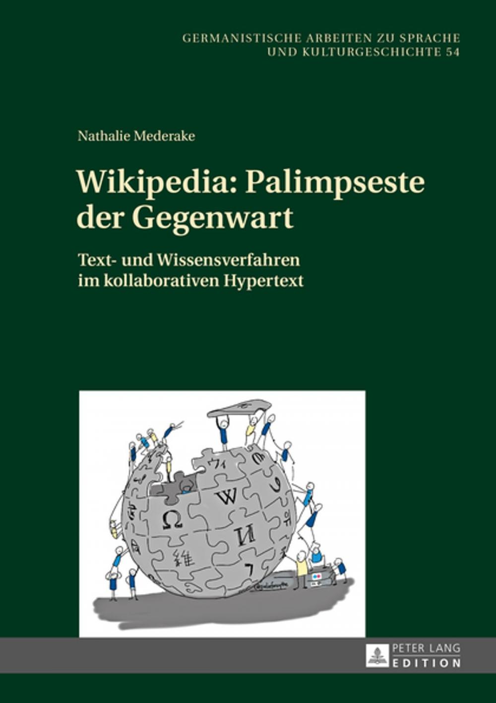 Big bigCover of Wikipedia: Palimpseste der Gegenwart