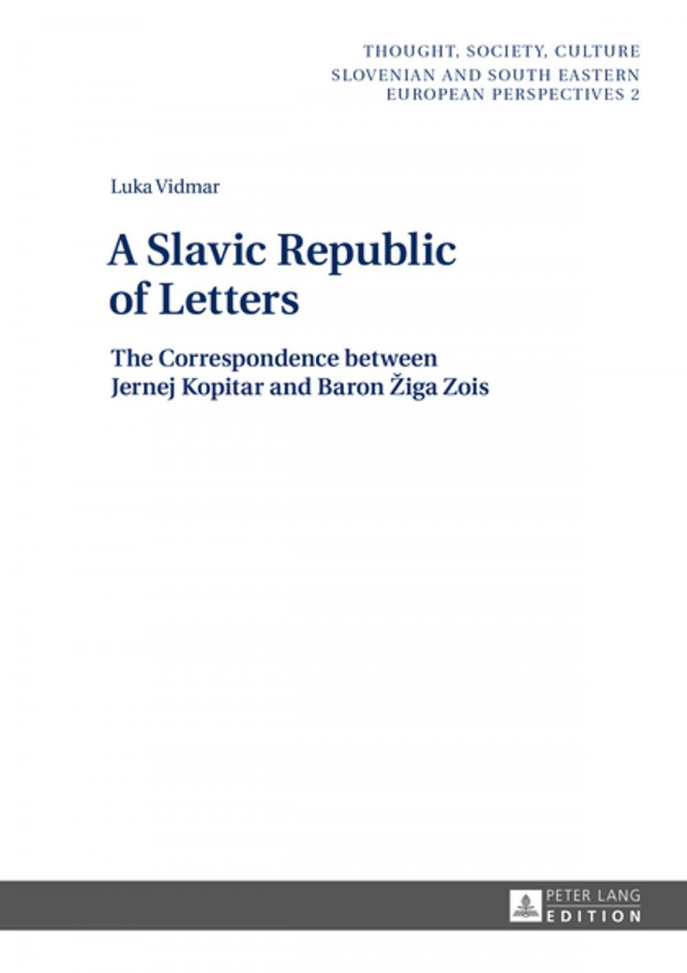 Big bigCover of A Slavic Republic of Letters