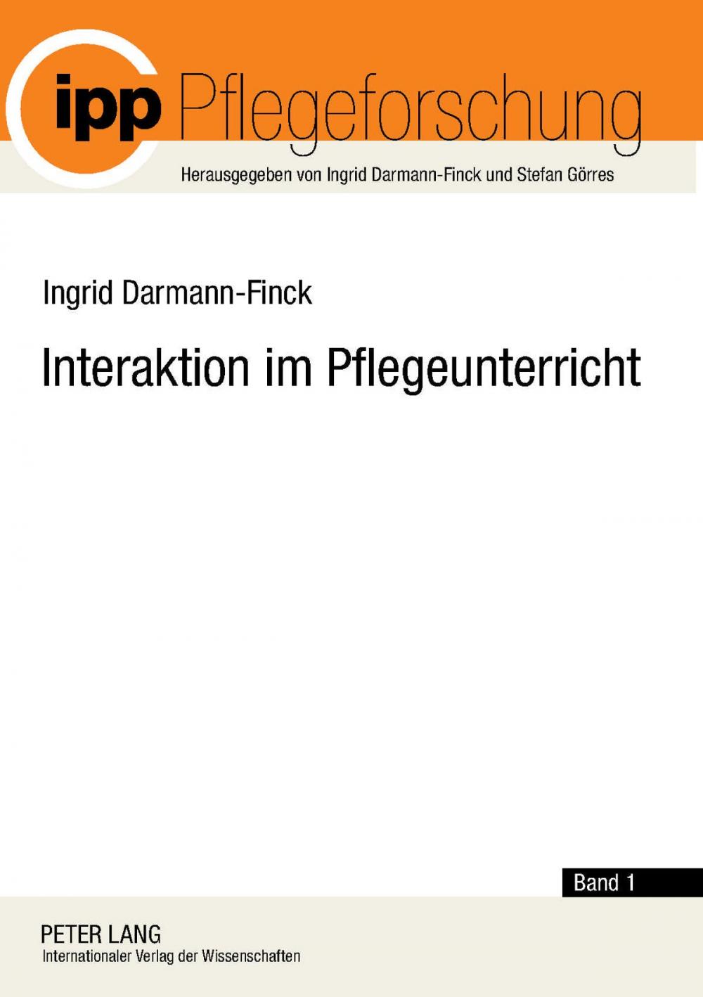 Big bigCover of Interaktion im Pflegeunterricht