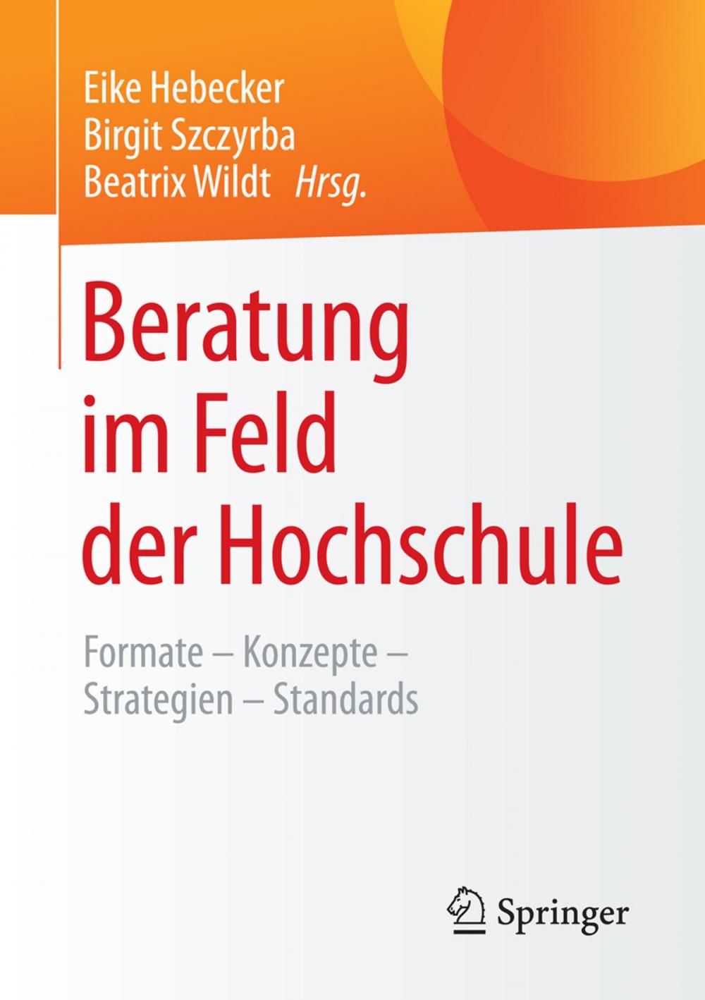 Big bigCover of Beratung im Feld der Hochschule