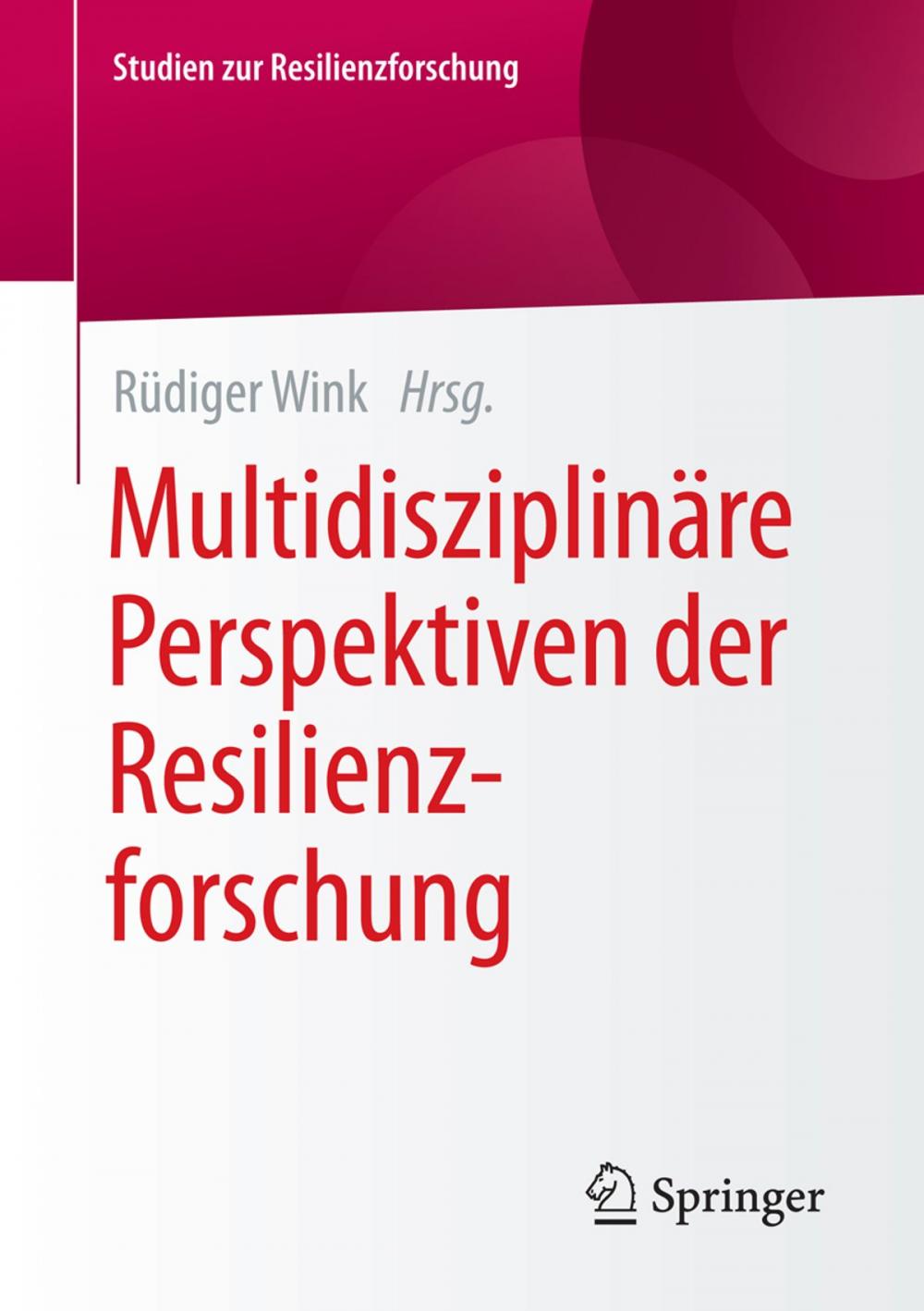 Big bigCover of Multidisziplinäre Perspektiven der Resilienzforschung