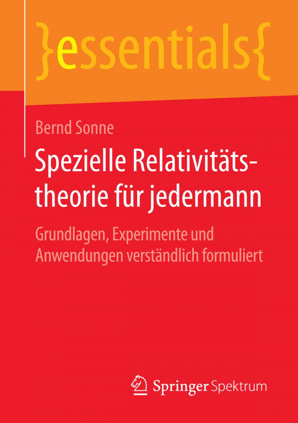 Big bigCover of Spezielle Relativitätstheorie für jedermann