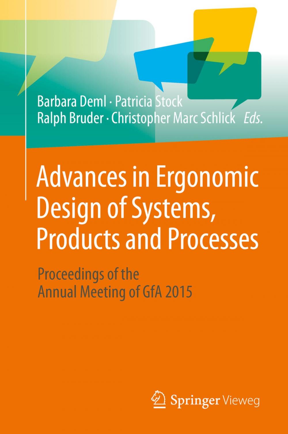 Big bigCover of Advances in Ergonomic Design of Systems, Products and Processes