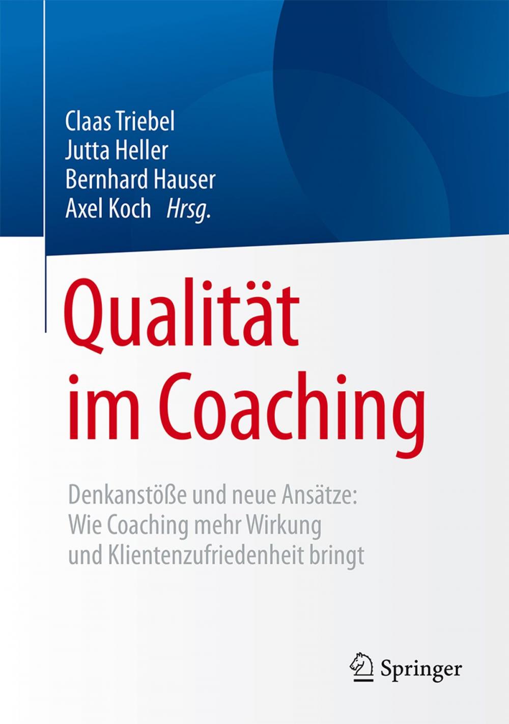 Big bigCover of Qualität im Coaching