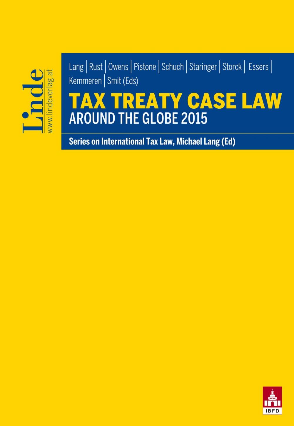 Big bigCover of Tax Treaty Case Law around the Globe 2015