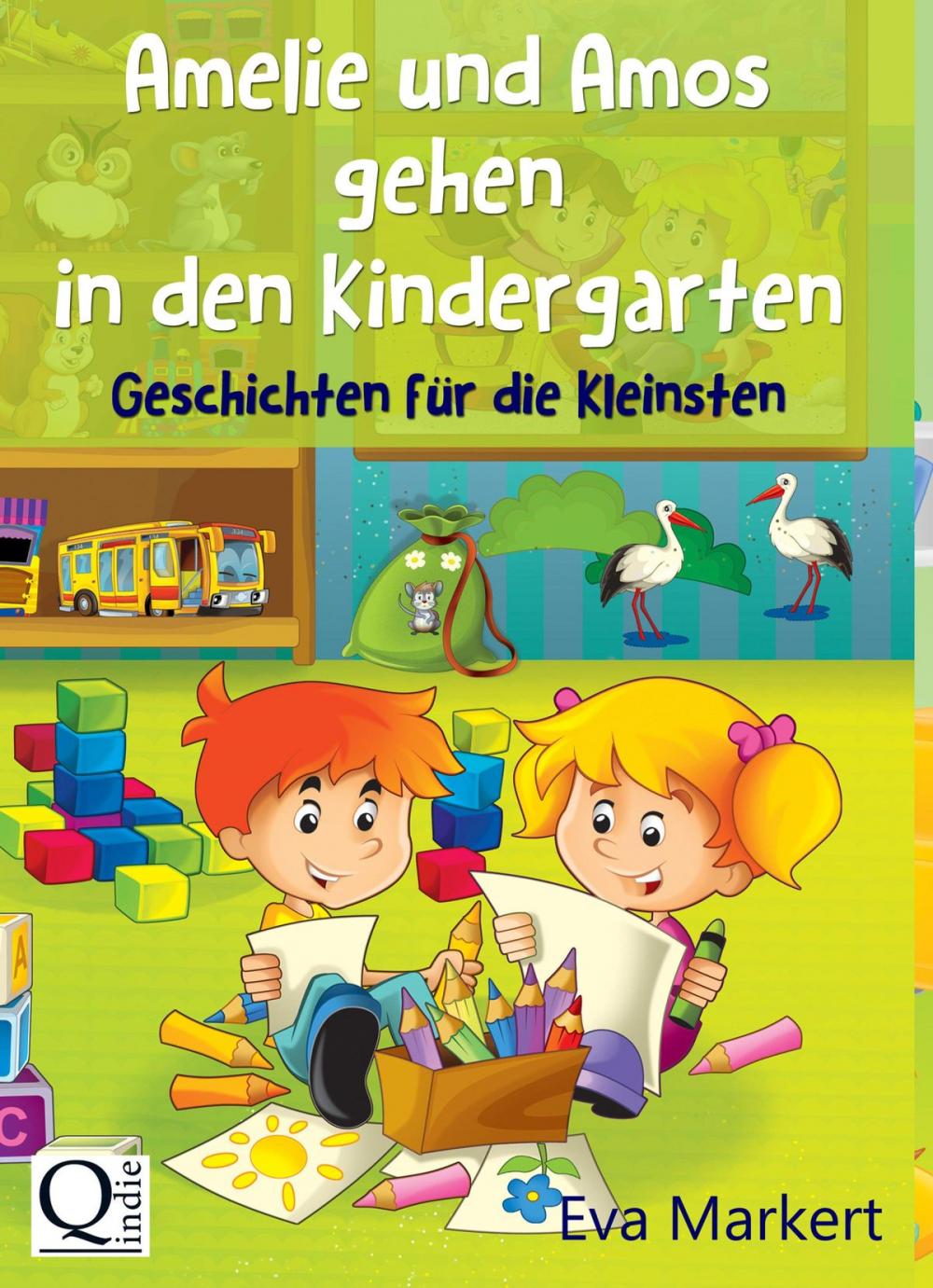 Big bigCover of Amelie und Amos gehen in den Kindergarten