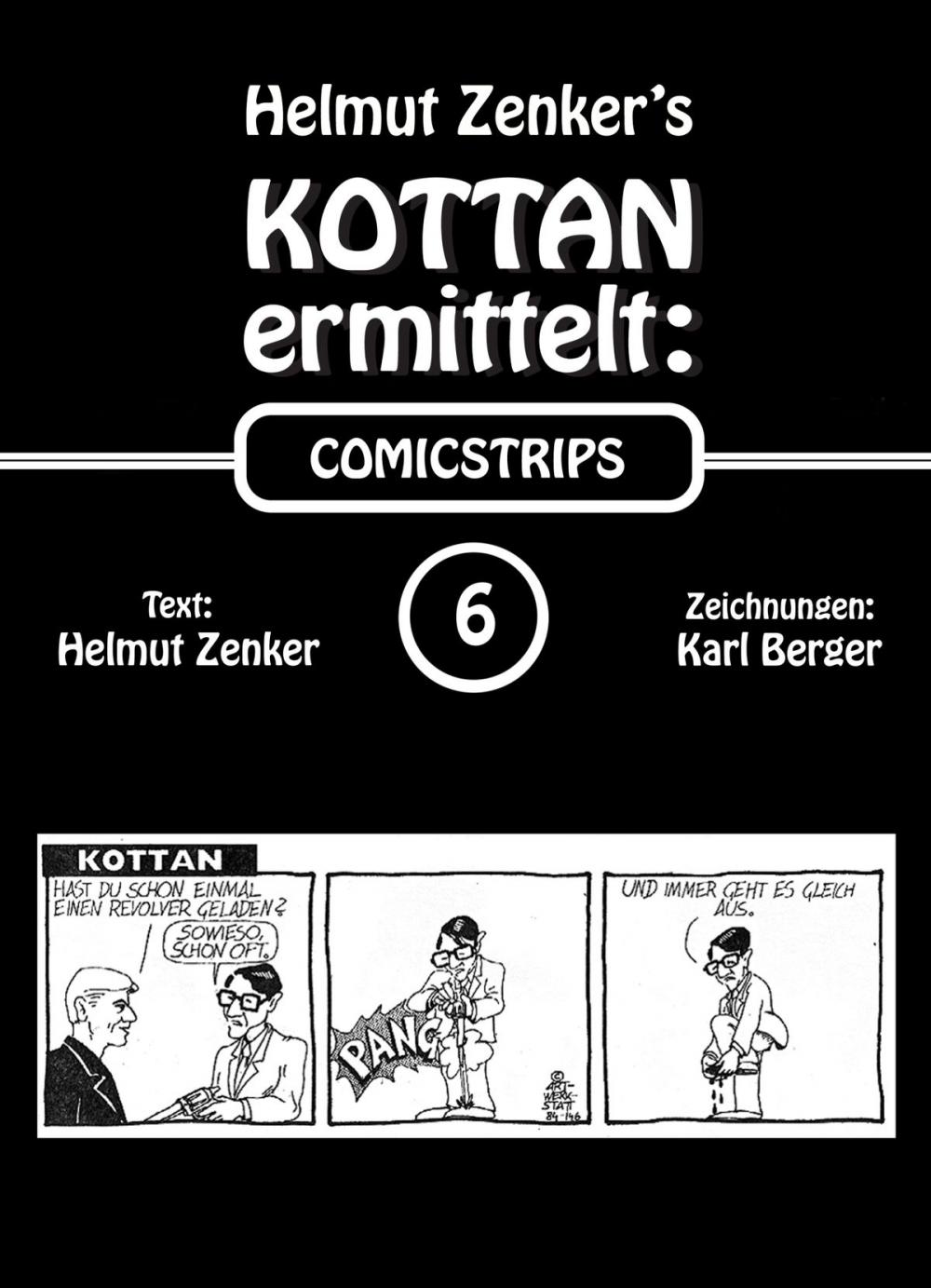 Big bigCover of Kottan ermittelt: Comicstrips 6