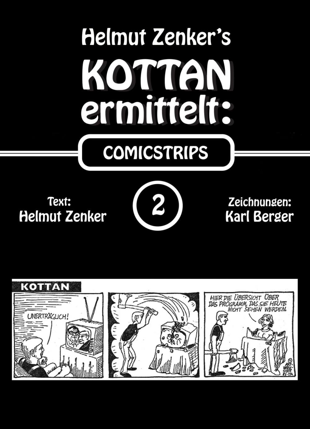 Big bigCover of Kottan ermittelt: Comicstrips 2