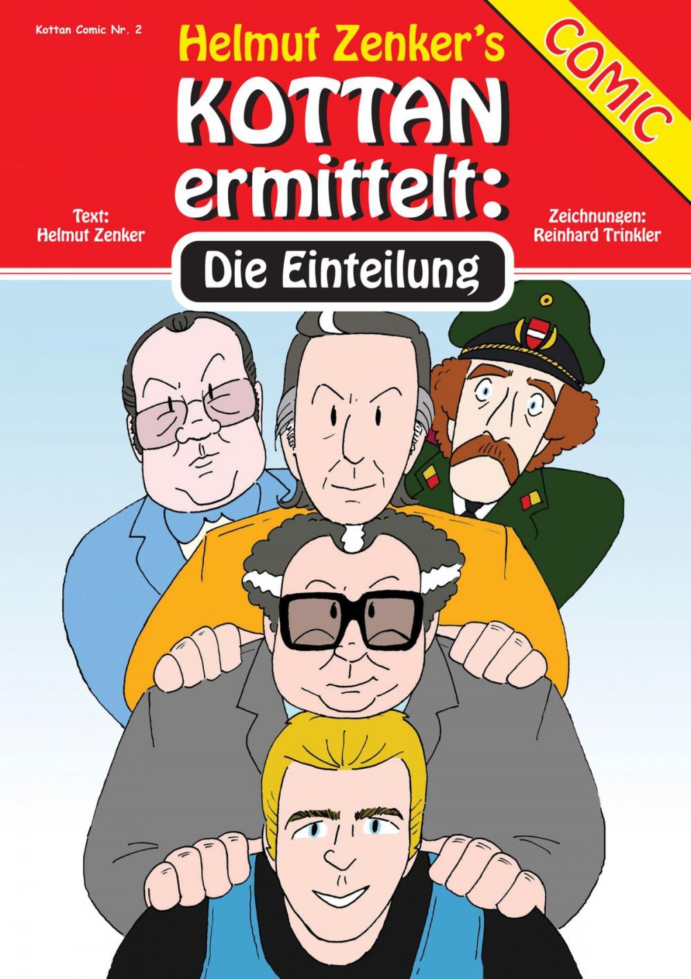 Big bigCover of Kottan ermittelt: Die Einteilung