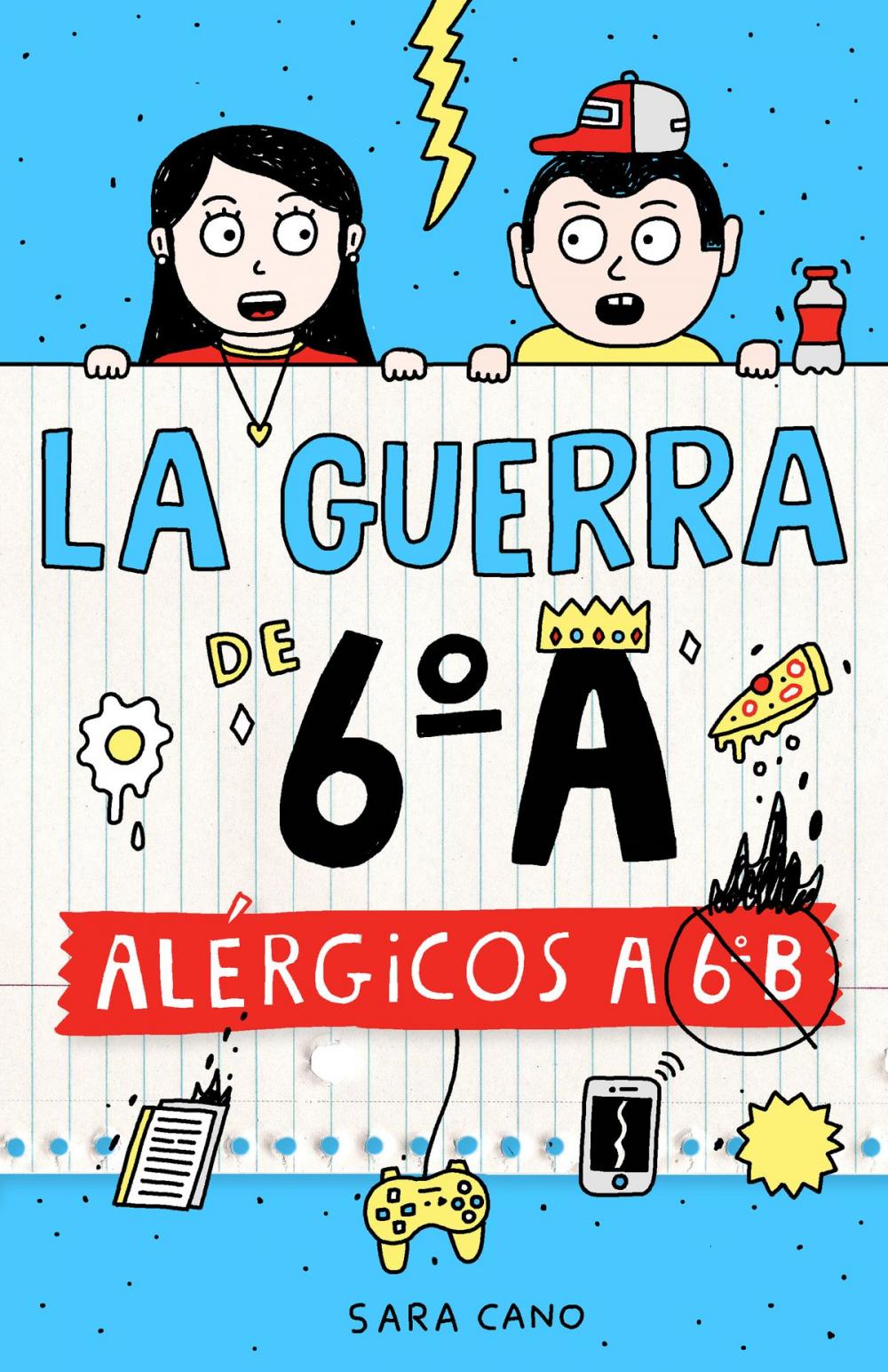 Big bigCover of Alérgicos a 6º B (Serie La guerra de 6ºA 1)