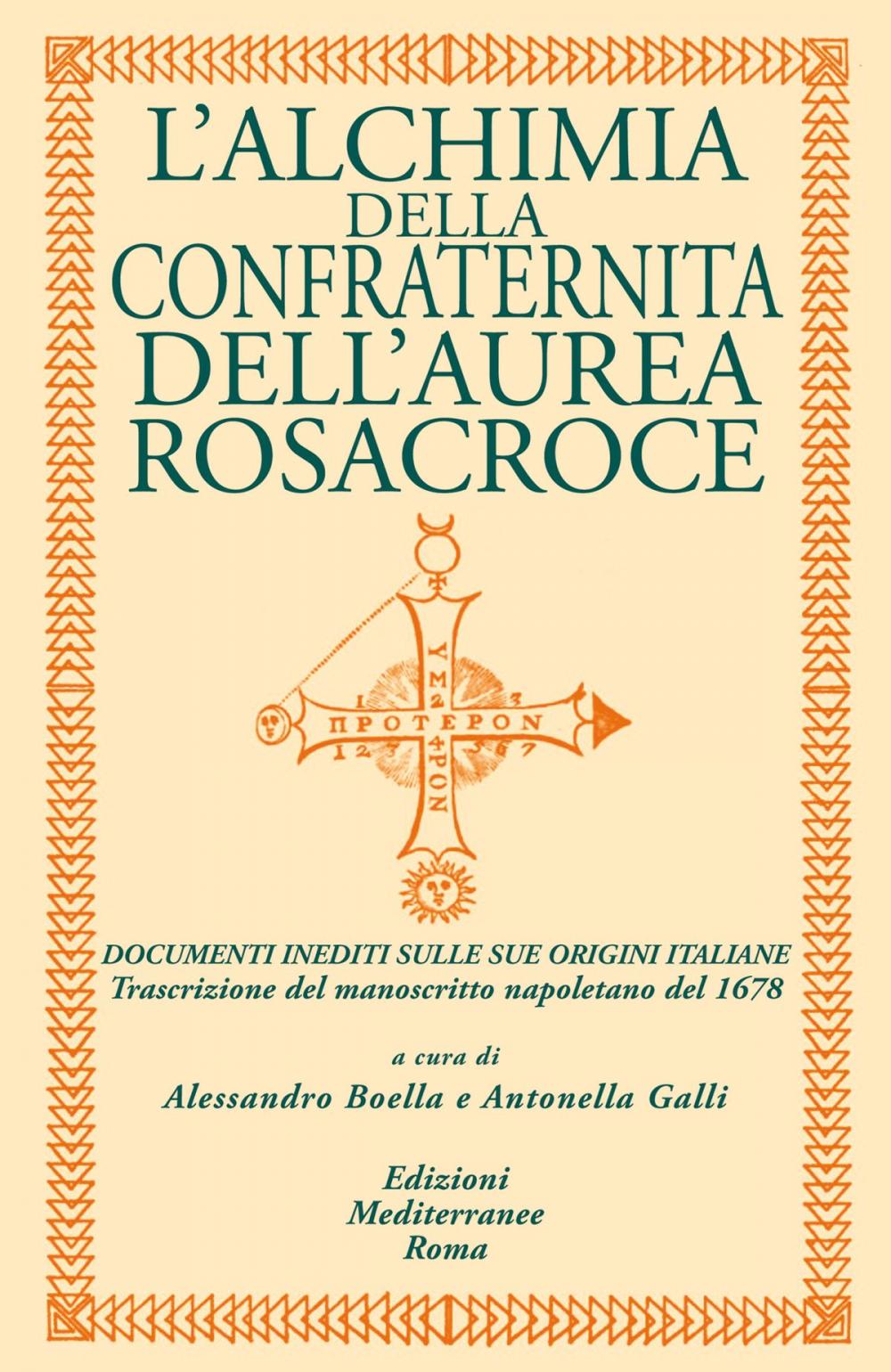 Big bigCover of L’alchimia della confraternita dell’aurea Rosacroce