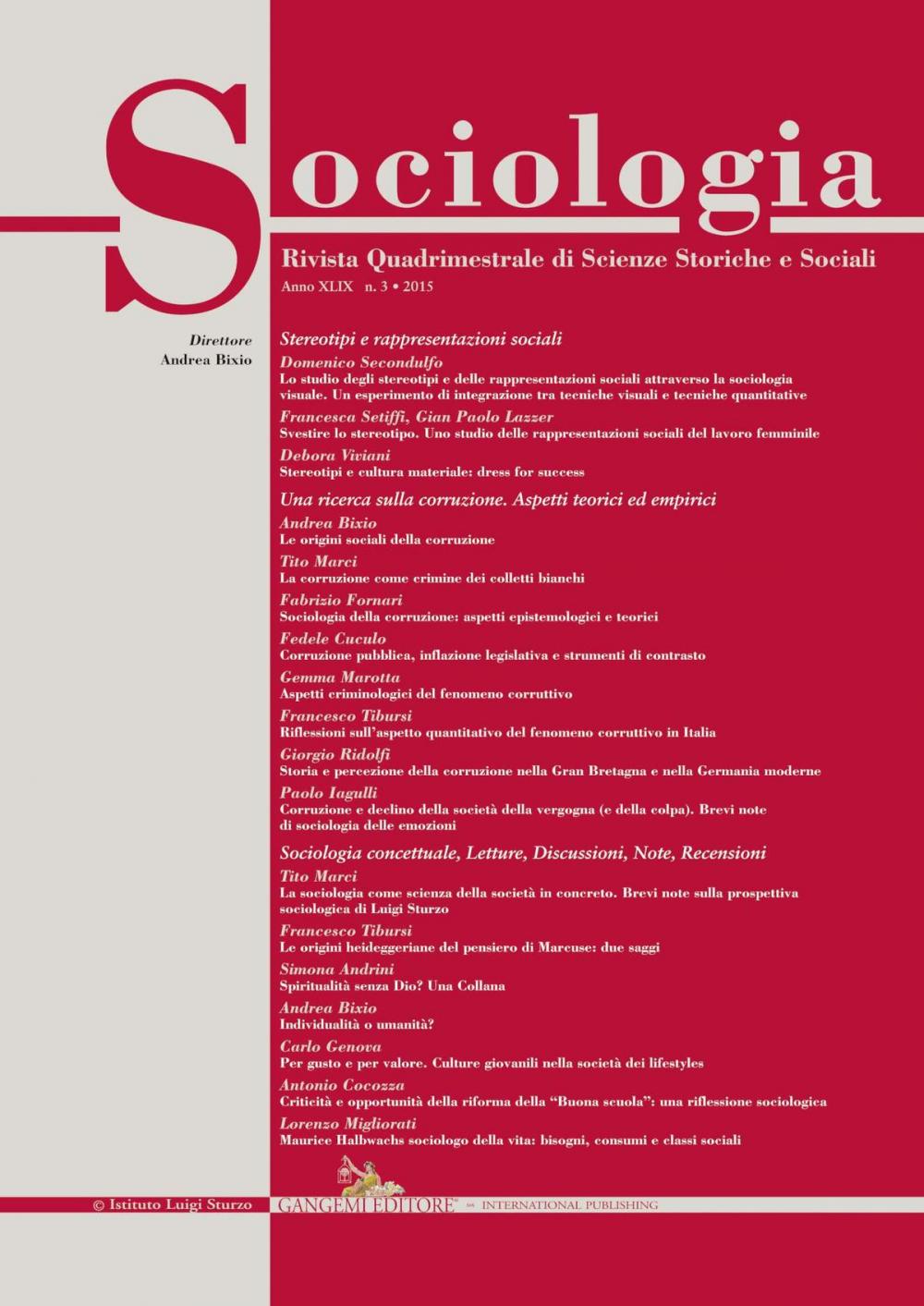 Big bigCover of Sociologia n. 3/2015