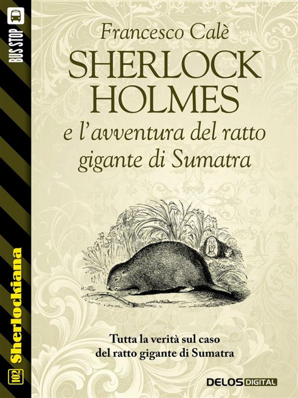 Big bigCover of Sherlock Holmes e l'avventura del ratto gigante di Sumatra