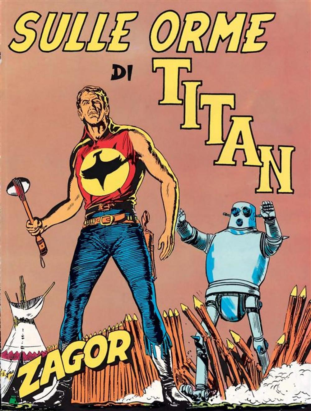 Big bigCover of Zagor. Sulle orme di Titan