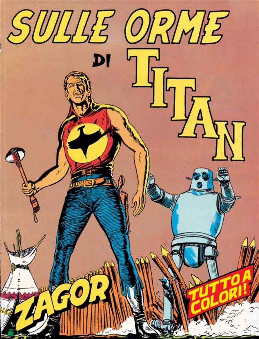 Big bigCover of Zagor. Sulle orme di Titan