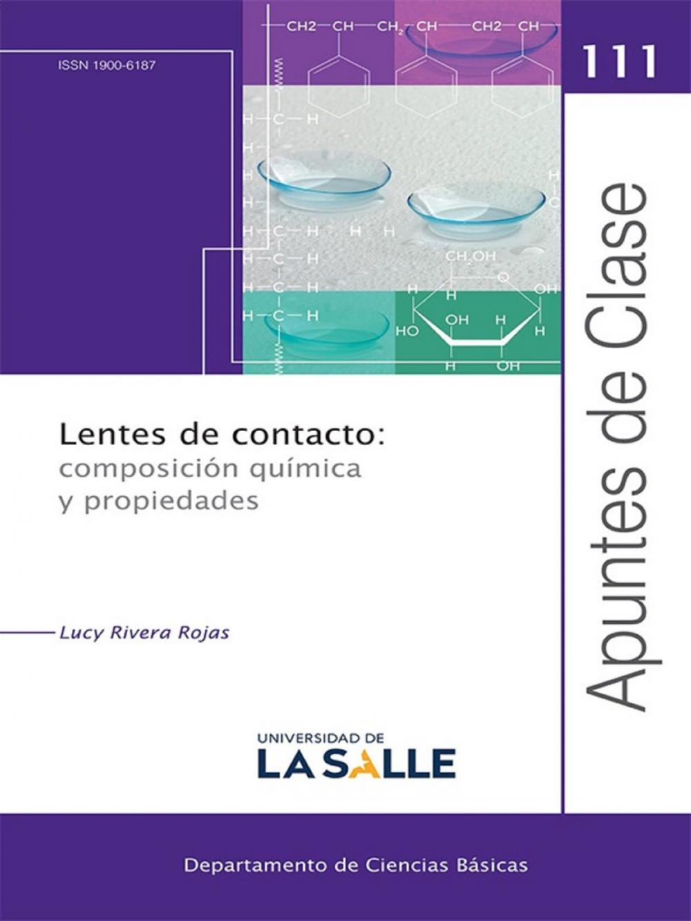 Big bigCover of Lentes de contacto: composición química y propiedades