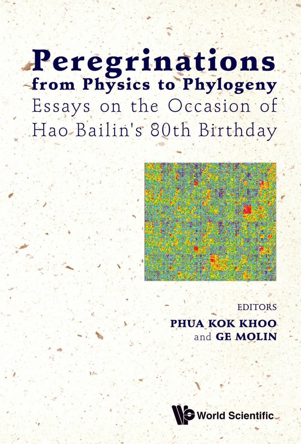 Big bigCover of Peregrinations from Physics to Phylogeny