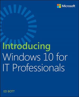 Cover of the book Introducing Windows 10 for IT Professionals by Penelope Coventry
