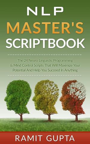 Cover of NLP Master's Scriptbook: The 24 Neuro Linguistic Programming & Mind Control Scripts That Will Maximize Your Potential and Help You Succeed in Anything