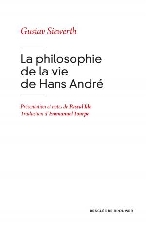 Cover of the book La philosophie de la vie de Hans André by MICHEL RONDET, Yves de Gentil-Baichis