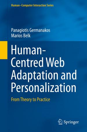 Cover of the book Human-Centred Web Adaptation and Personalization by 
