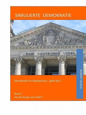 Cover of the book Simulierte Demokratie by Hallett German