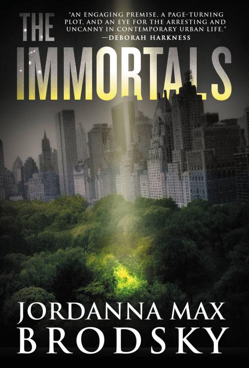 Cover of the book The Immortals by Jordanna Max Brodsky, Orbit