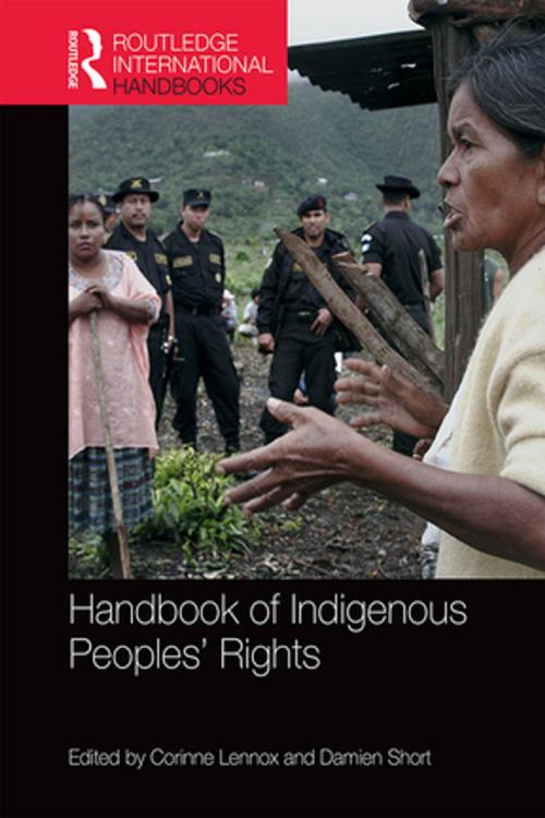 Cover of the book Handbook of Indigenous Peoples' Rights by , Taylor and Francis