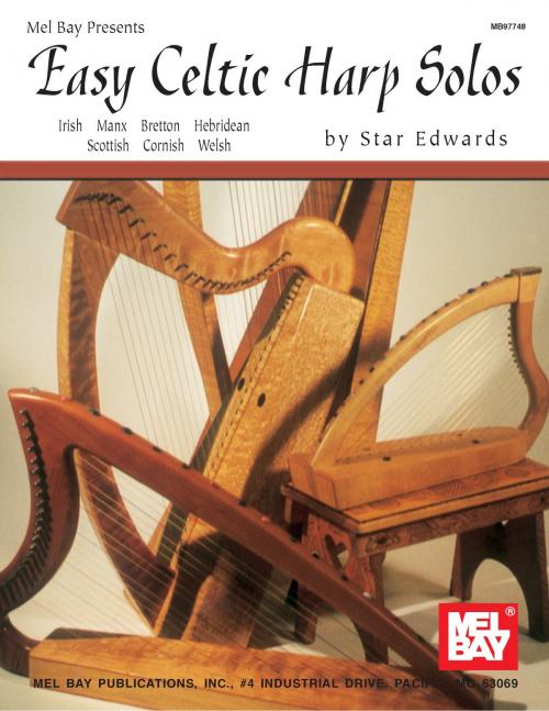 Cover of the book Easy Celtic Harp Solos by Star Edwards, Mel Bay Publications, Inc.