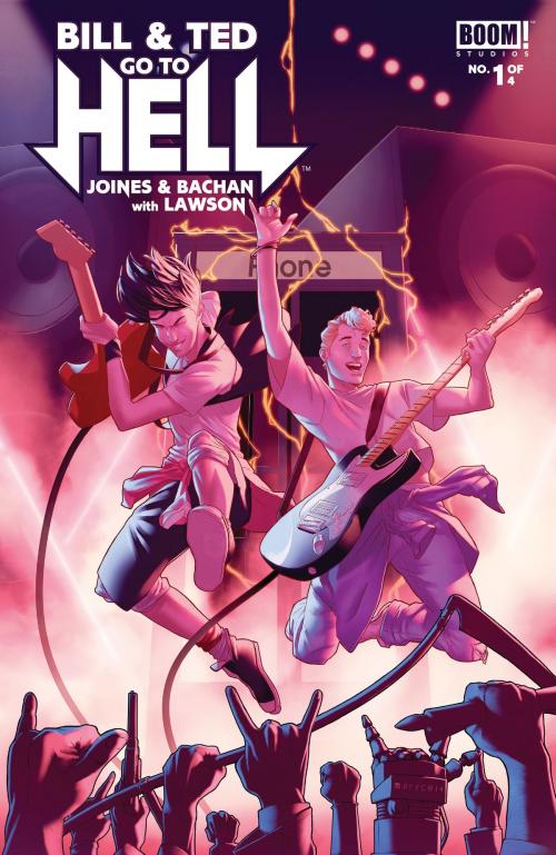 Cover of the book Bill & Ted Go to Hell #1 by Brian Joines, Jeremy Lawson, BOOM! Studios