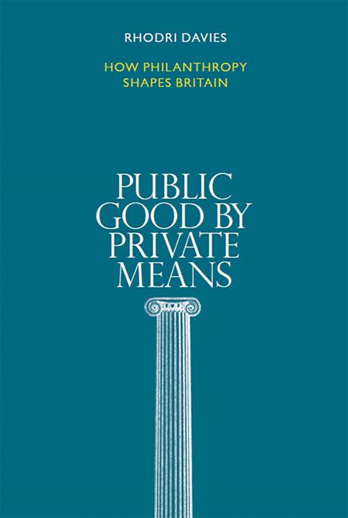 Cover of the book Public Good by Private Means by Rhodri Davies, Alliance Publishing Trust