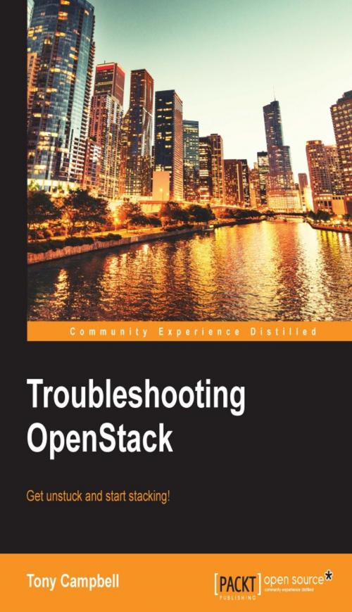 Cover of the book Troubleshooting OpenStack by Tony Campbell, Packt Publishing