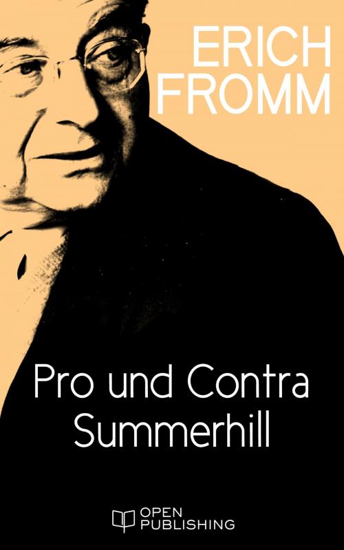 Cover of the book Pro und Contra Summerhill by Erich Fromm, Edition Erich Fromm