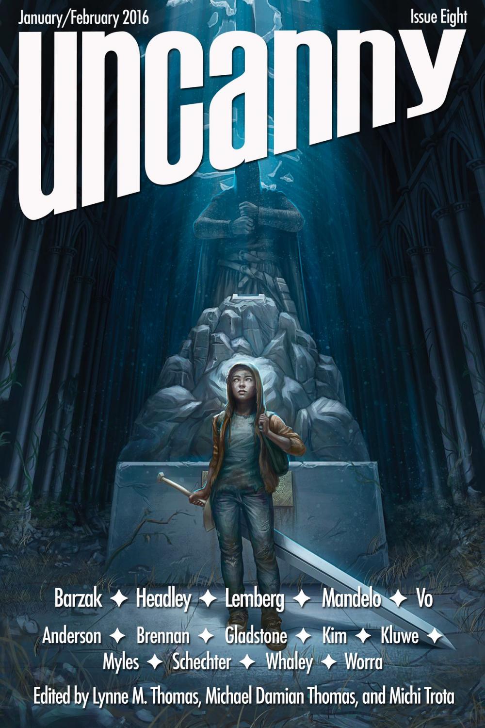 Big bigCover of Uncanny Magazine Issue 8