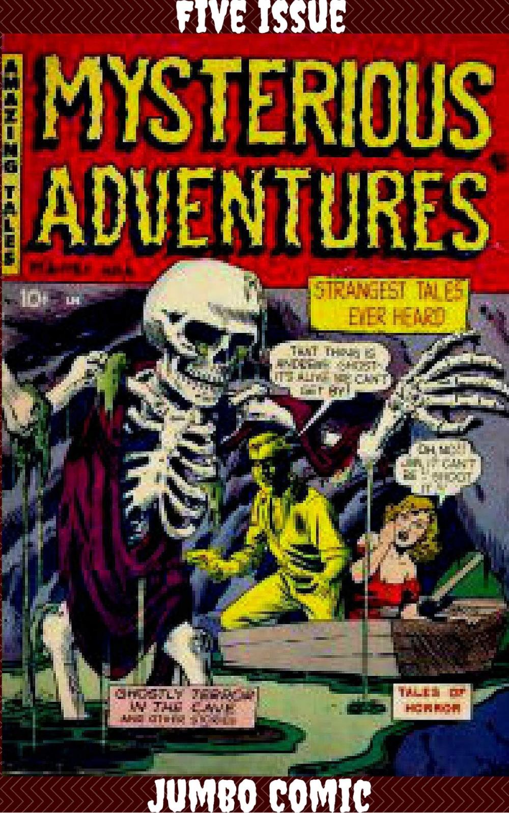 Big bigCover of Mysterious Adventures Five Issue Jumbo Comic