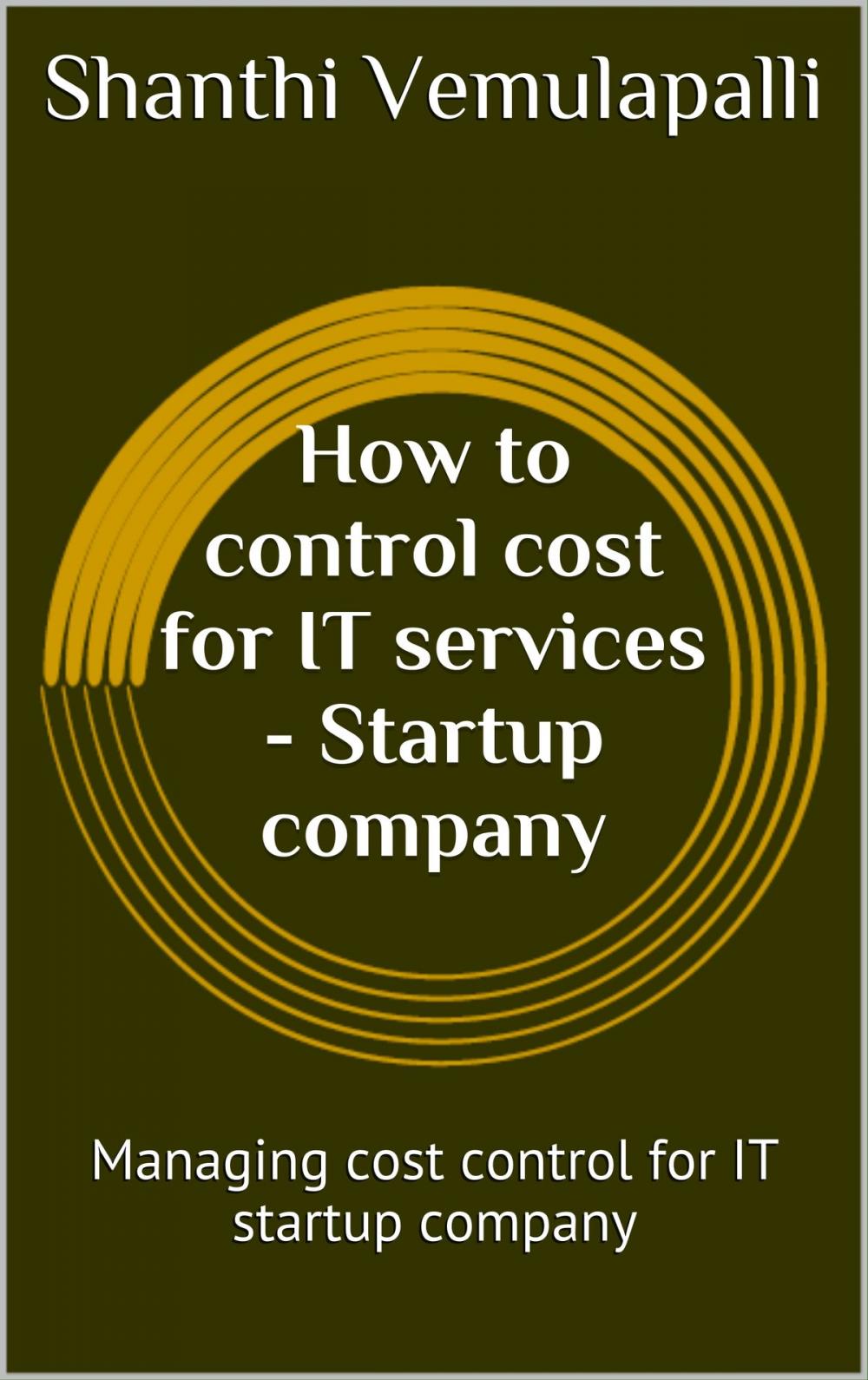 Big bigCover of How to control cost for IT services - Startup Company