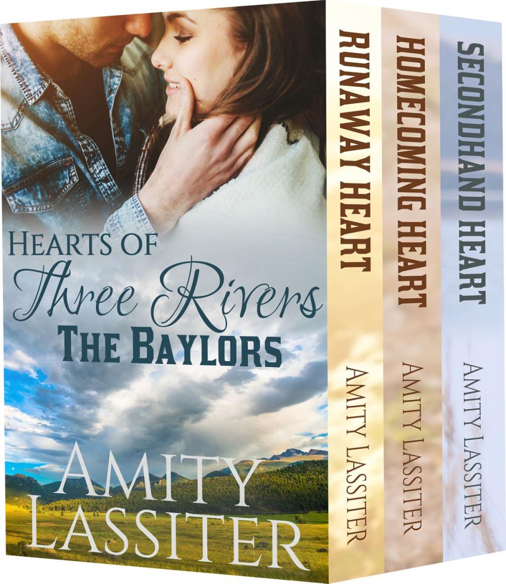 Big bigCover of Hearts of Three Rivers: The Baylors: Sweet Western Heat Cowboy Romance Box Set