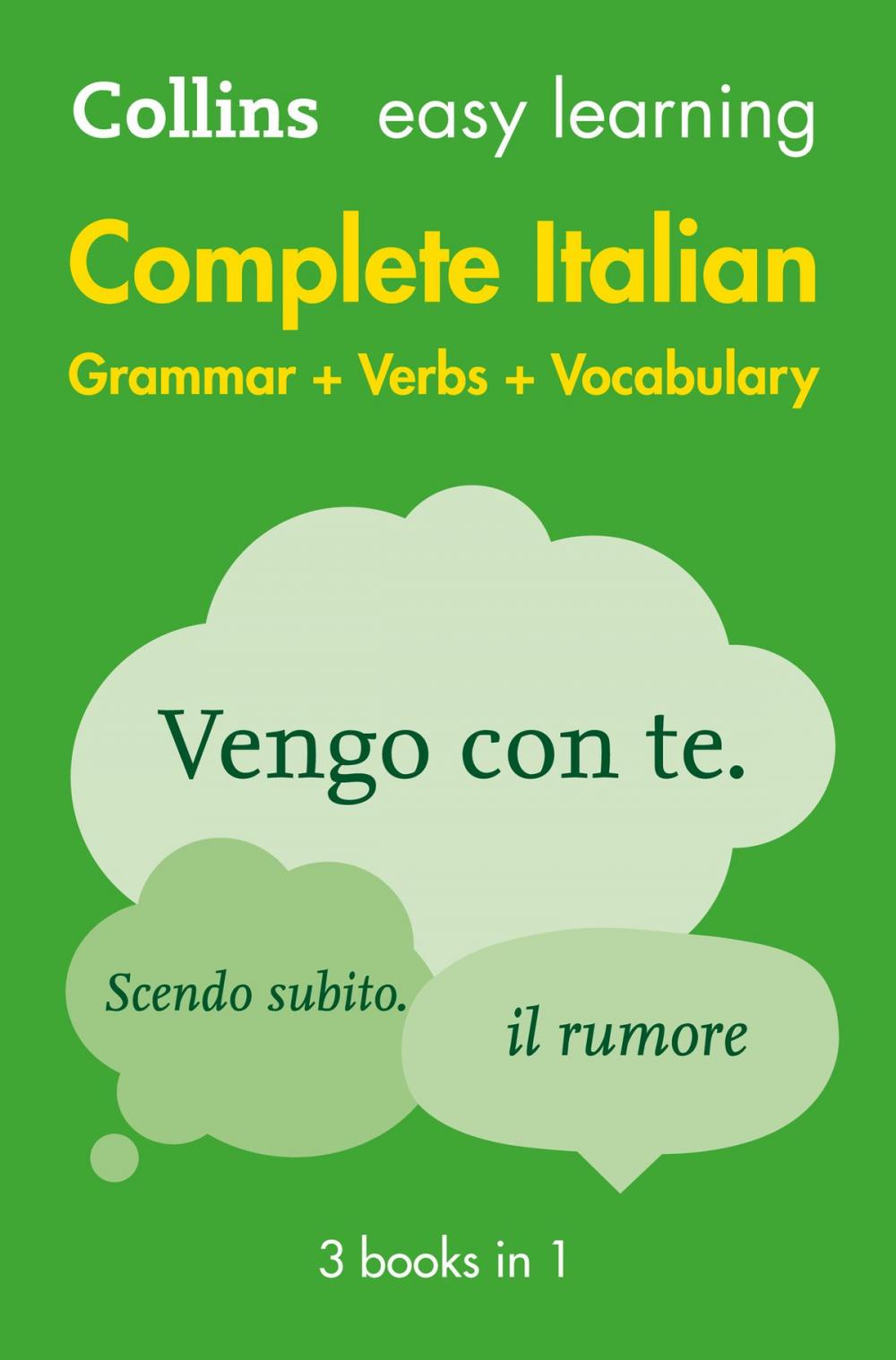 Big bigCover of Easy Learning Italian Complete Grammar, Verbs and Vocabulary (3 books in 1)