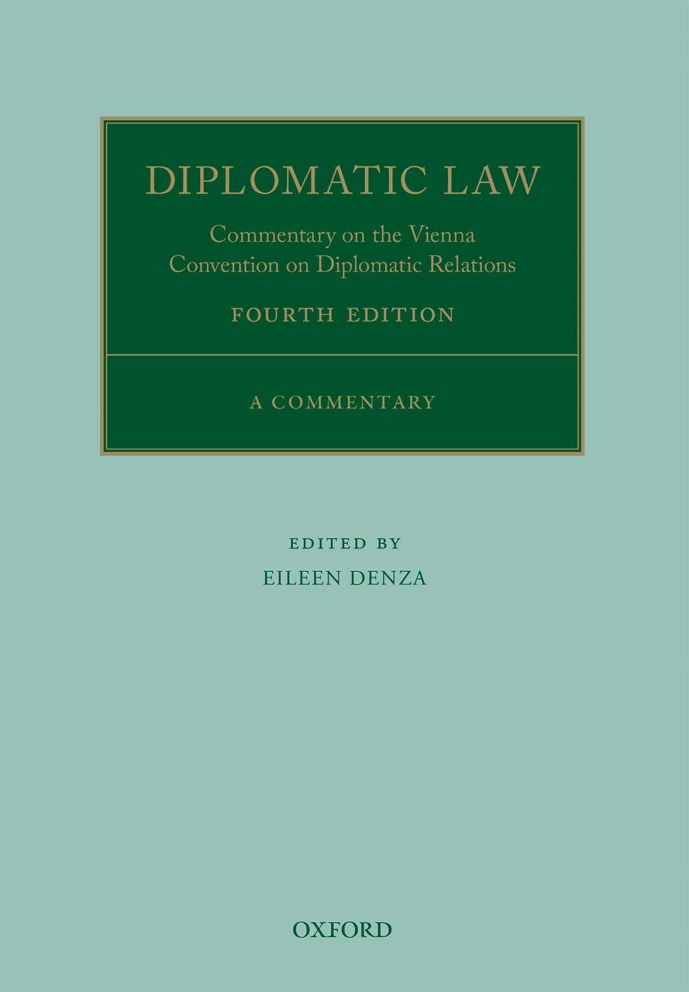 Big bigCover of Diplomatic Law